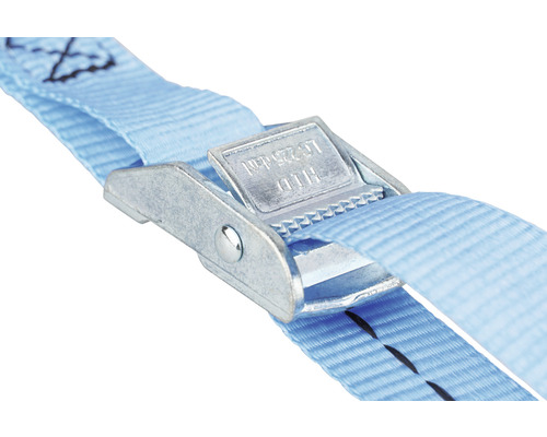 Spanband met klemgesp detailopname