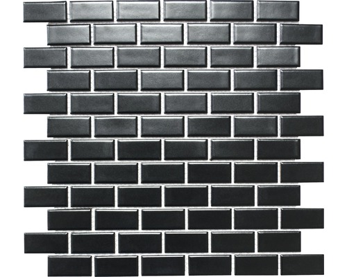 Keramisch mozaïek CBR 04BM zwart 30x30 cm