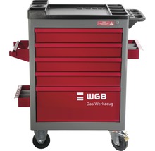 Werkplaatswagen met vijf laden en WGB Logo