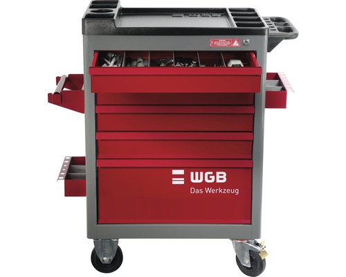 Gereedschapswagen met laden voor gereedschapsopslag