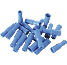 Meerdere blauwe adereindhulzen