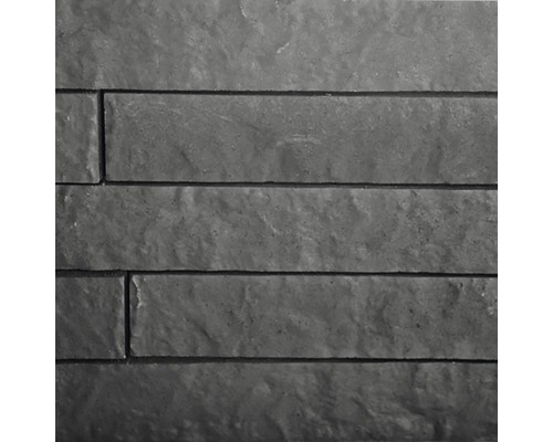 EXCLUTON Muursteen Linia Excellence Rockface nero 60x15x10 cm