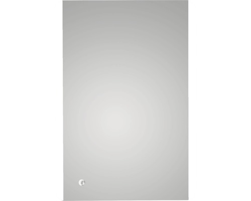 Rechthoekige spiegel voor badkamer met een lichtbron