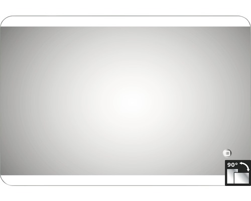 DSK LED lichtspiegel Silver Glacier 50x70 cm-0