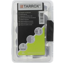 TARROX Viltglijder metaal schroefbaar rond bruin Ø 24 mm, 24 stuks-thumb-3