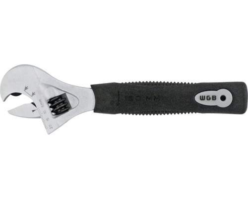 WGB Ratel-moersleutel verstelbaar 6" 150 mm DIN 3117 B