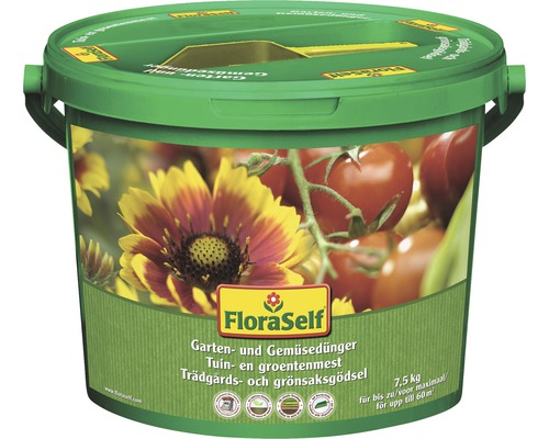 FLORASELF® Tuin & groentenmest 7,5 kg
