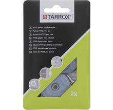 Tarrox PTFE glijders met schroef, 38 millimeter, tweeverpakking