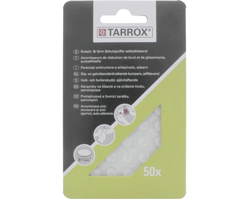 Tarrox zelfklevende bumpers voor slip- en geluidsreductie, 50 stuks