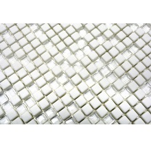 Mozaïektegels van glas en steen voor binnenshuis