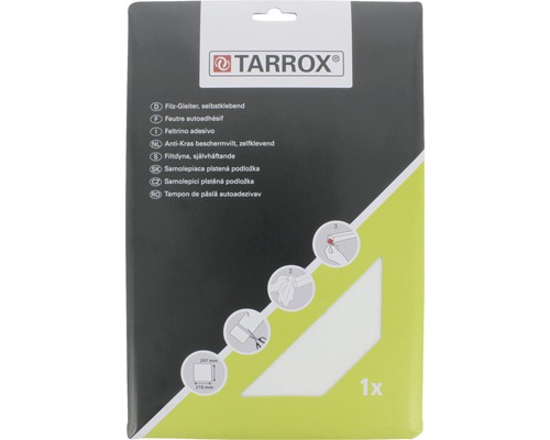 Tarrox zelfklevende viltglijders verpakking
