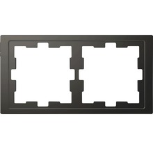 Dubbel frame voor schakelaars en stopcontacten