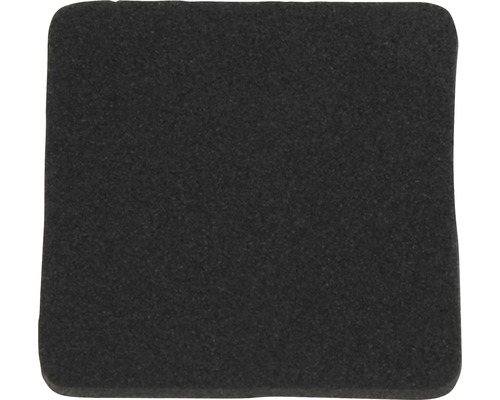 TARROX Antislip rubber zelfklevend zwart 25x25 mm, 9 stuks