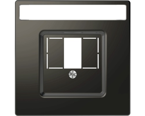 MERTEN System Design Centraalplaat USB antraciet MEG4250-6034