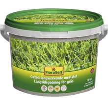 Grasveld langwerkende meststof in emmer