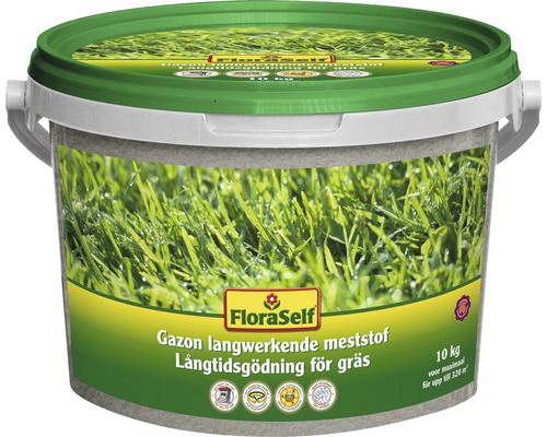 FLORASELF® Gazon meststof met langdurige werking 10 kg FLORASELF® Gazon meststof met langdurige werking 10 kg