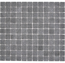 Mozaïektegel keramisch AT900 antraciet 30,5x32,5 cm antislip-thumb-0