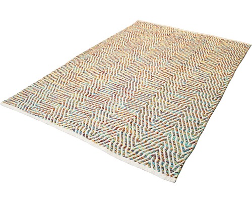 Vloerkleed met zigzagpatroon