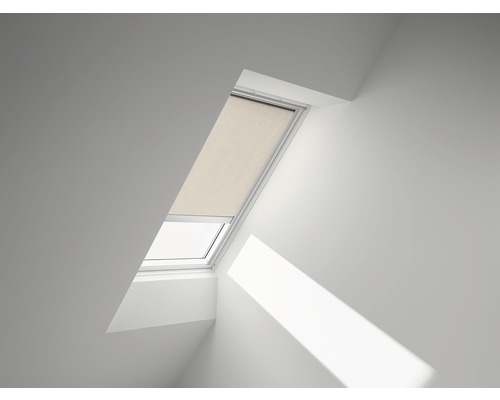 VELUX Rolgordijn lichtdoorlatend bediening op zonne-energie RSL 5 4155S zand VELUX Rolgordijn lichtdoorlatend bediening op zonne-energie RSL 5 4155S zand