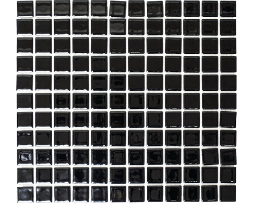 Mozaïektegel keramisch B 890 zwart 30,5x32,5 cm
