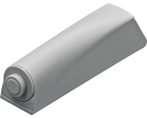 HETTICH Deuropener Push-to-open universeel grijs, 2 stuks Deurstootbord om vast te schroeven
