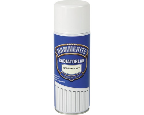 HAMMERITE Spuitbus radiatorlak gebroken wit hoogglans 400 ml