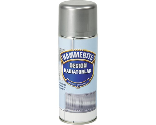 HAMMERITE Radiatorlak silver metallic 400 ml Hammerite Design Radiatorlak spuitbus