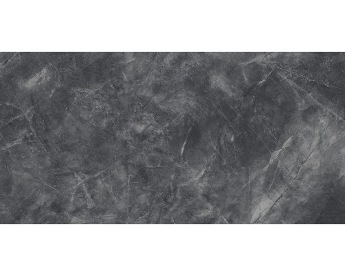 Wand- en vloertegel Premium marble messina zwart 60x120 cm