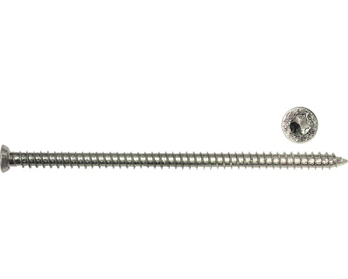 DRESSELHAUS Kozijnschroef voor kunststofprofiel verzonken kop 7,5x112 mm Torx T30 galv. verzinkt, 100 stuks