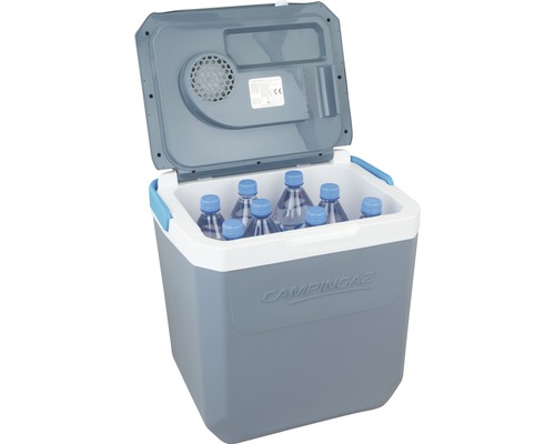 Campingaz koelbox met waterflessen