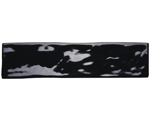 Wandtegel Loft zwart 7,5x30 cm