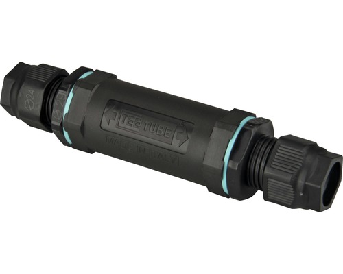 Kabelverbinder voor kabel 3x4,0 mm² IP68 kunststof zwart Kabelverbinder voor kabel 3x4,0 mm² IP68 kunststof zwart