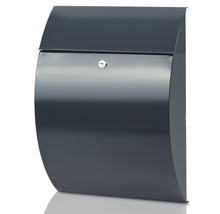 Stalen brievenbus met slot