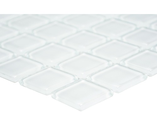 Glazen mozaïektegel met ruitvormige stenen