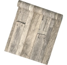 Behangrol met houten plankenpatroon