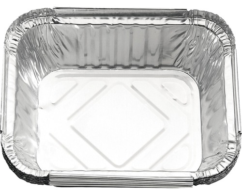 Aluminium schaal vierkant