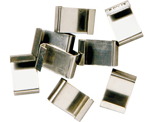VITAVIA Glasdragers 20 st rvs 0,9x0,9x1,1 cm VITAVIA Glasdragers 20 st rvs 0,9x0,9x1,1 cm