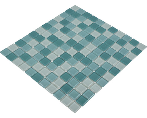 Glazen mozaïektegel