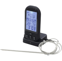 Digitale barbecue thermometer met temperatuur sensor