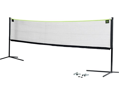 Vrijstaand badmintonnet met metalen frame