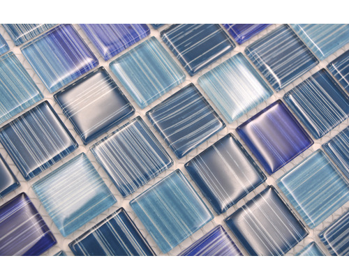 Glazen mozaïektegel