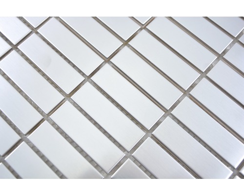 Detailopname van mozaïektegels in langwerpige vorm