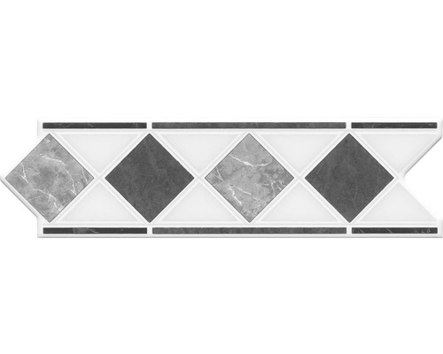 Listello Eindloos HP-1 marmer grijs 6x20 cm