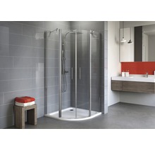 SCHULTE Douchecabine kwartrond Alexa Style 2.0 80x80 cm chroom