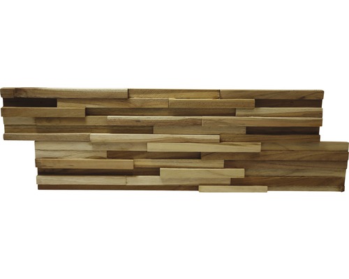 REBEL OF STYLES Plakhout UltraWood Teak Toscani Wandbekleding van houten panelen