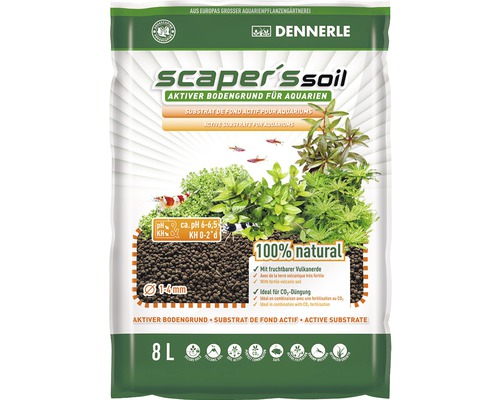 DENNERLE grind scapers soil bruin 8 L