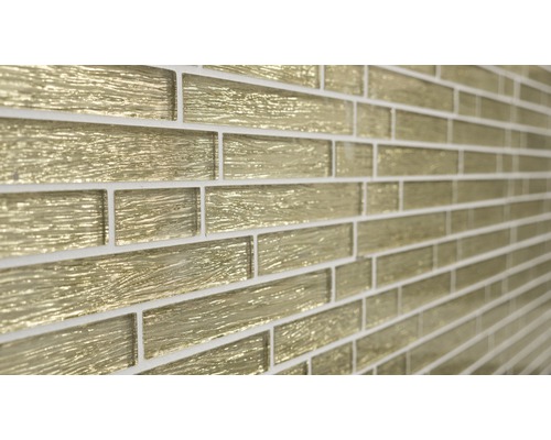 Wandtegels van glas in rechthoekig formaat