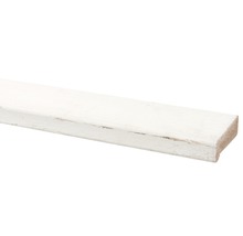 Neuslat hardhout gegrond wit (b x d x l) 45 x 18 x 2700 mm-thumb-0
