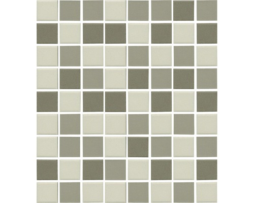 Mozaïektegel keramisch CU 010 beige/grijs mix 30,5x32,5 cm