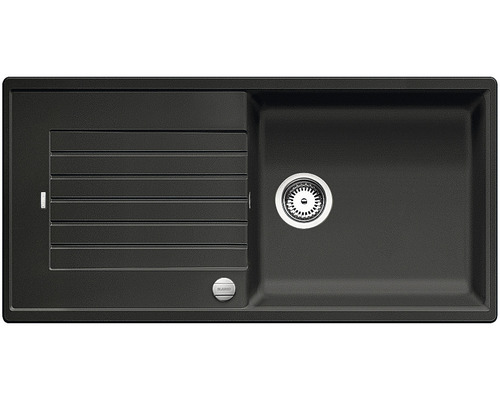 BLANCO Spoelbak Zia XL 6 S antraciet 50x100 cm Spoelbak van composiet met afdruiprek